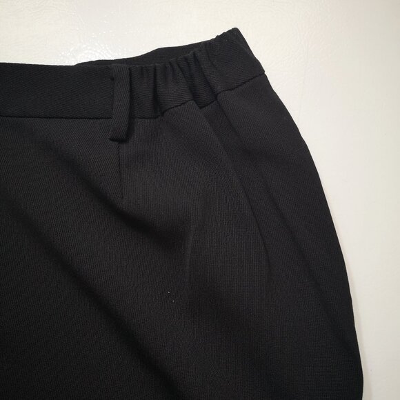 Lauren Ralph Lauren Ladies Size 16W Black Straight Legs 100% Wool Dress Pants - Picture 9 of 12